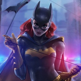 Batgirl DC Comics Art Print unframed by Sideshow Collectibles